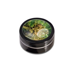 'Black Leaf' Grinder 2part 'Bud'